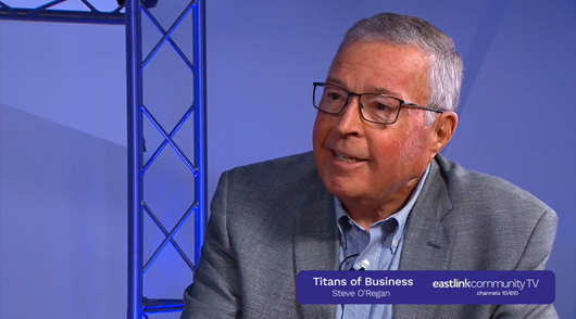 Steve O. Regan titan of business.