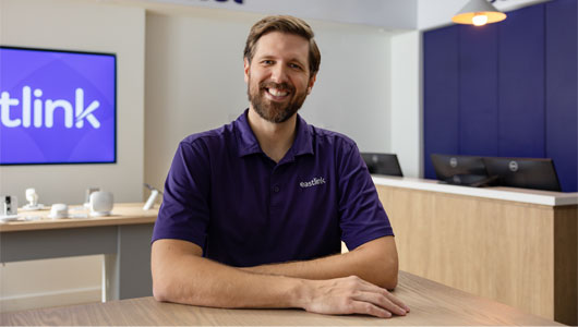 Alexander Howlett at the Eastlink store in Halifax Shopping Centre.