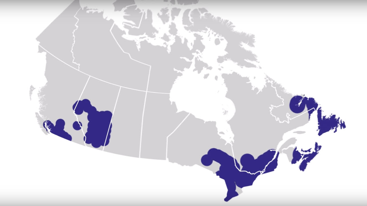 Map of Canada