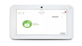 A picture of the IQ Secondary Keypad unit and screen with features.